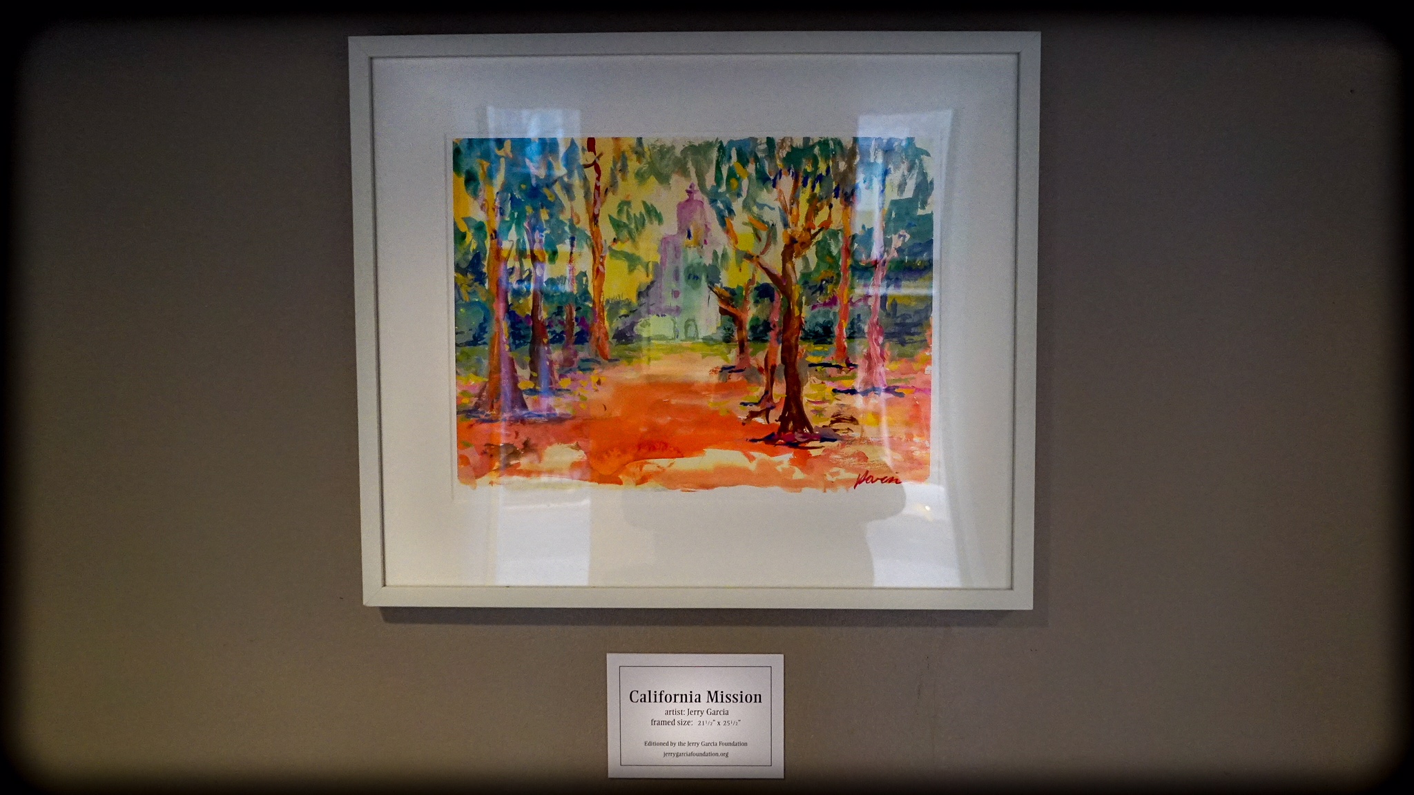 Jerry Garcia Original Art at _Red Roses, Green Gold_ (A Gallery)