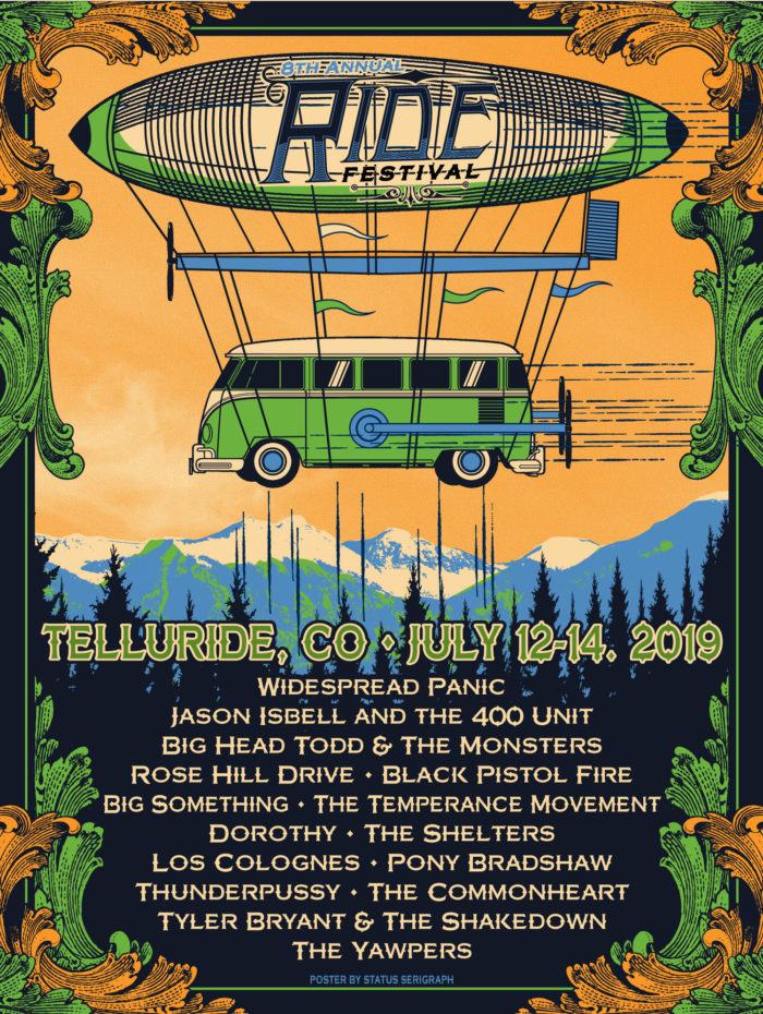 ride festival 2023 lineup RIDE Festival Taps Widespread Panic, Jason Isbell and More for 2019 Lineup