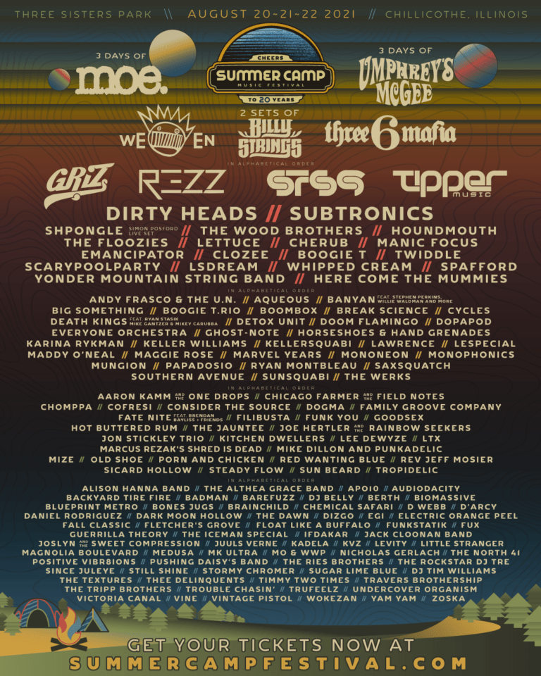 Summer Camp Music Festival Reveals Final 2021 Lineup, Adding Death