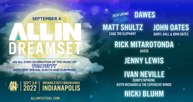 All IN Music Festival Details Lineup for Tom Petty Dreamset Ivan