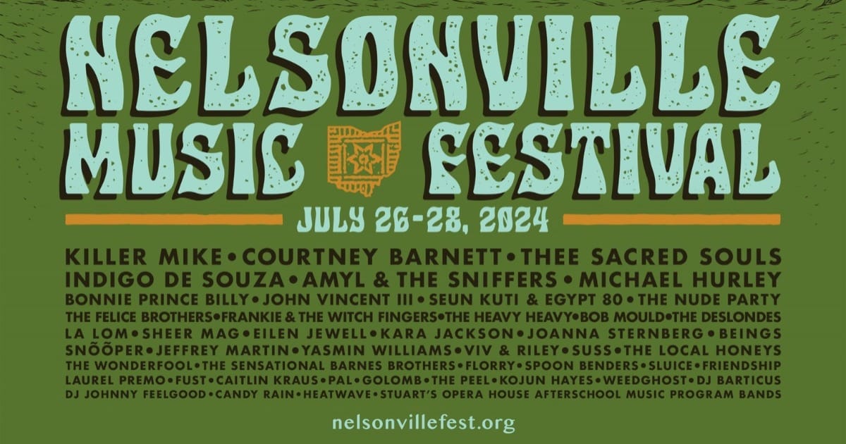 Nelsonville Music Festival Drops 2024 Lineup Featuring Killer Mike