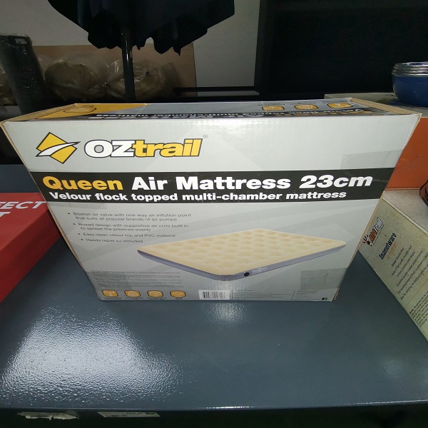 OzTrail Queen Air Matress Rellings
