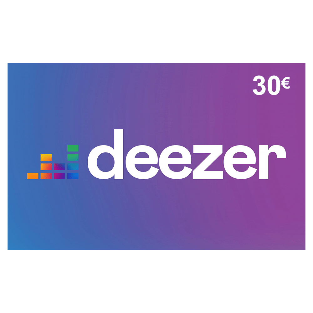 Deezer Karte Deezer Premium 3 Mois ReloadBase