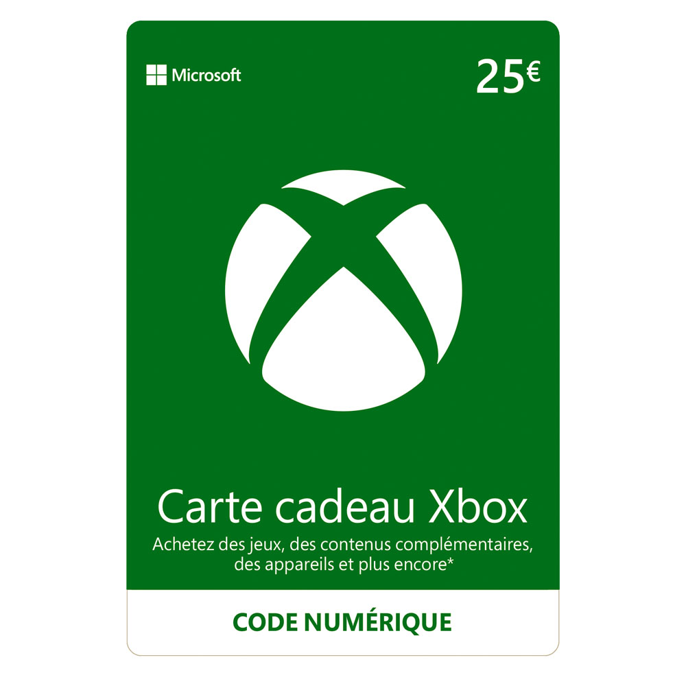 Pain Points Liés À La Carte Xbox 25 Carte Xbox 25€ ReloadBase