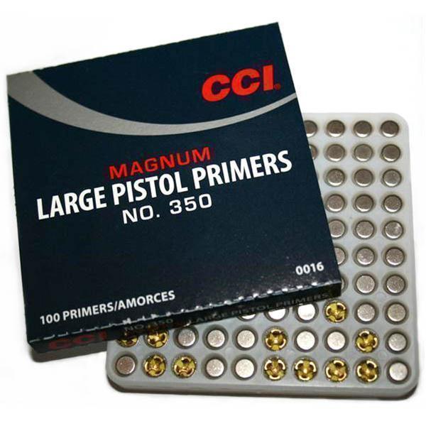 CCI Large Pistol Magnum Primers No. 350 1000 ct Reloading Unlimited