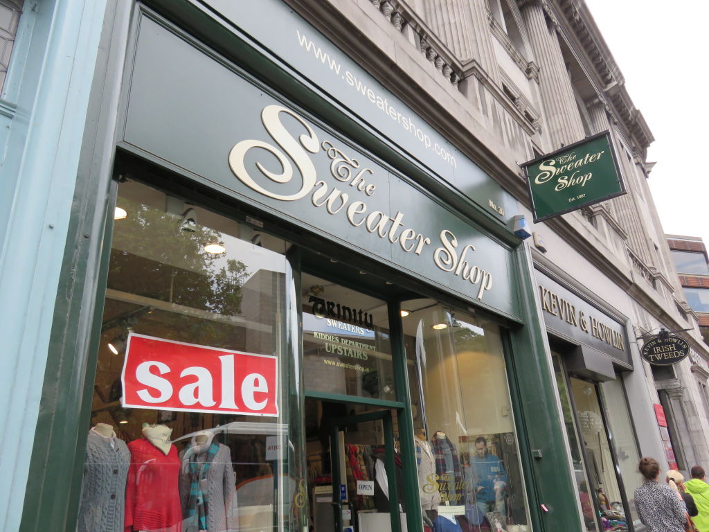 The Sweater Shop. Discover the best places to shop in Dublin, Ireland