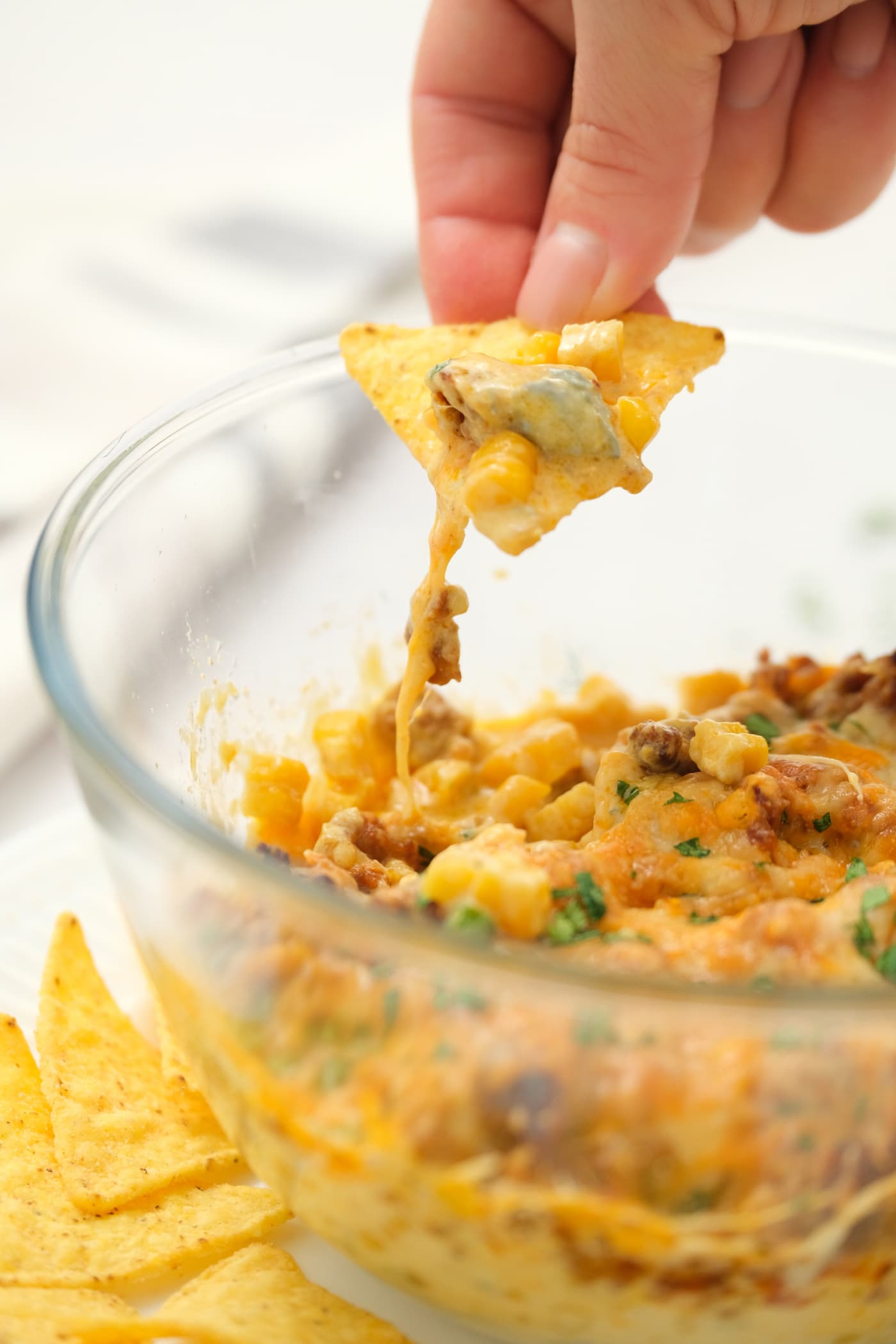 Corn Chorizo Dip Reluctant Entertainer
