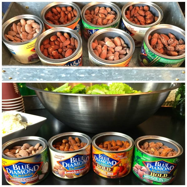 Caesar Salad Bar with Homemade Dressing