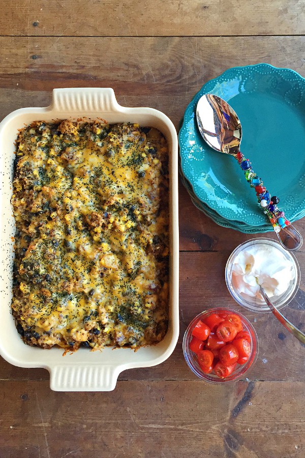 Chicken Quinoa Black Bean Bake Reluctant Entertainer