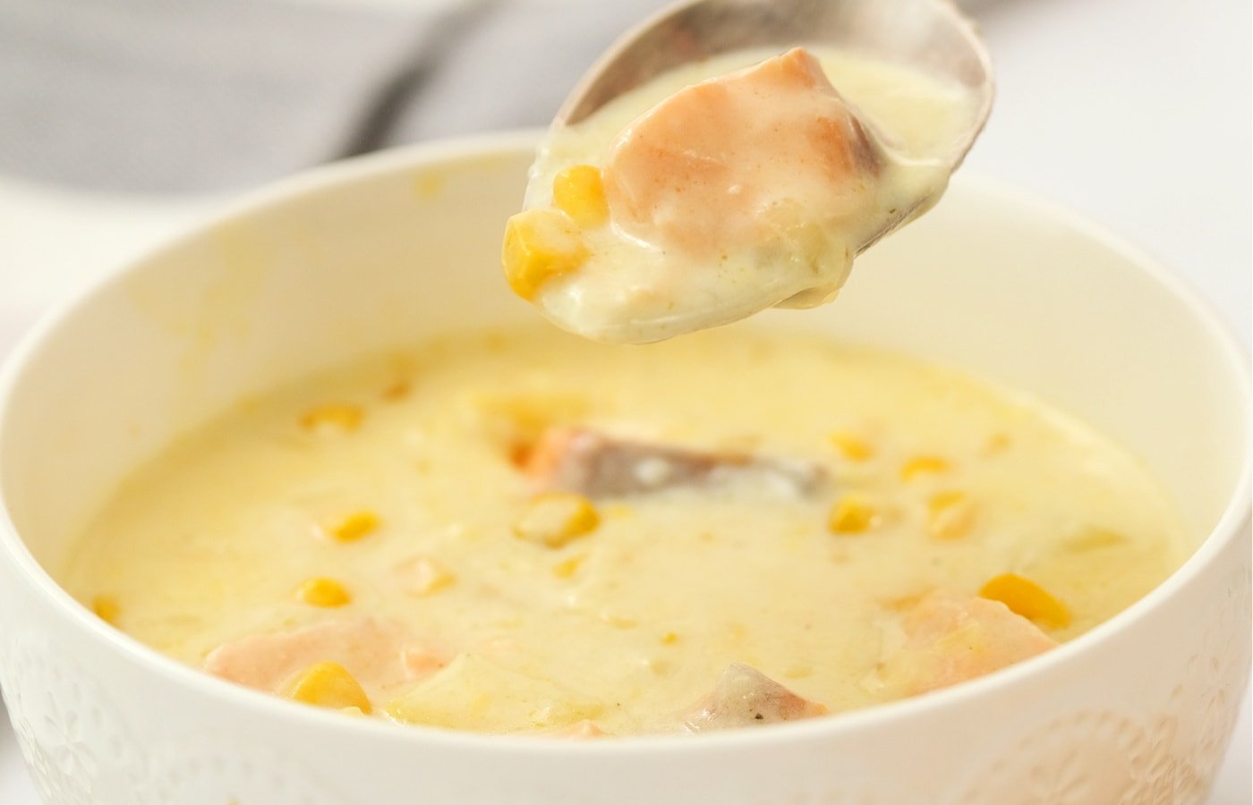 Corn Salmon Chowder Recipe Reluctant Entertainer