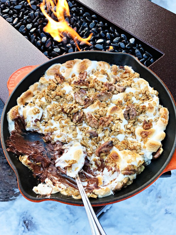 Family Favorite Skillet S'mores Recipe Reluctant Entertainer