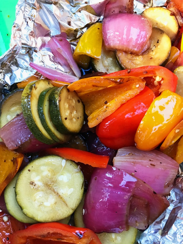 Caprese Chicken Foil Packs Reluctant Entertainer