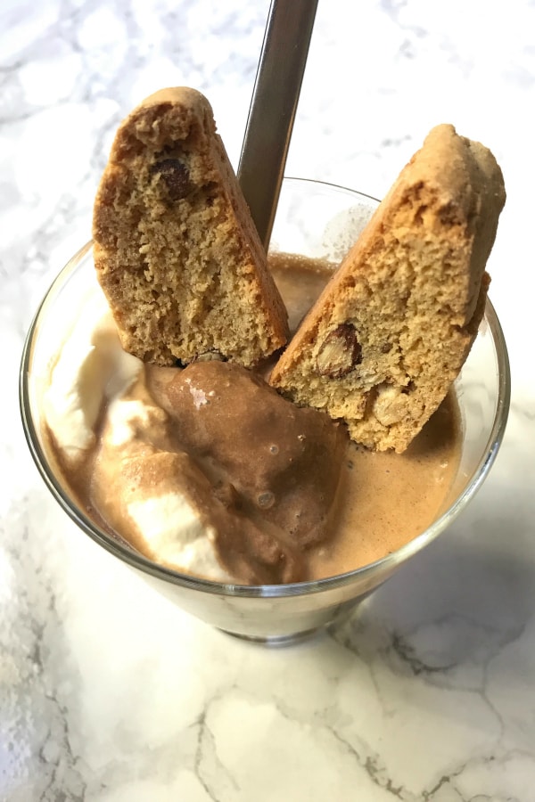 Affogato Chocolate Ice Cream Italian Espresso Dessert Reluctant