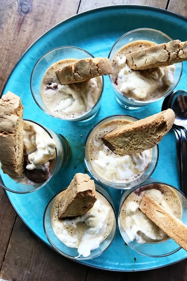 Affogato Chocolate Ice Cream Italian Espresso Dessert Reluctant