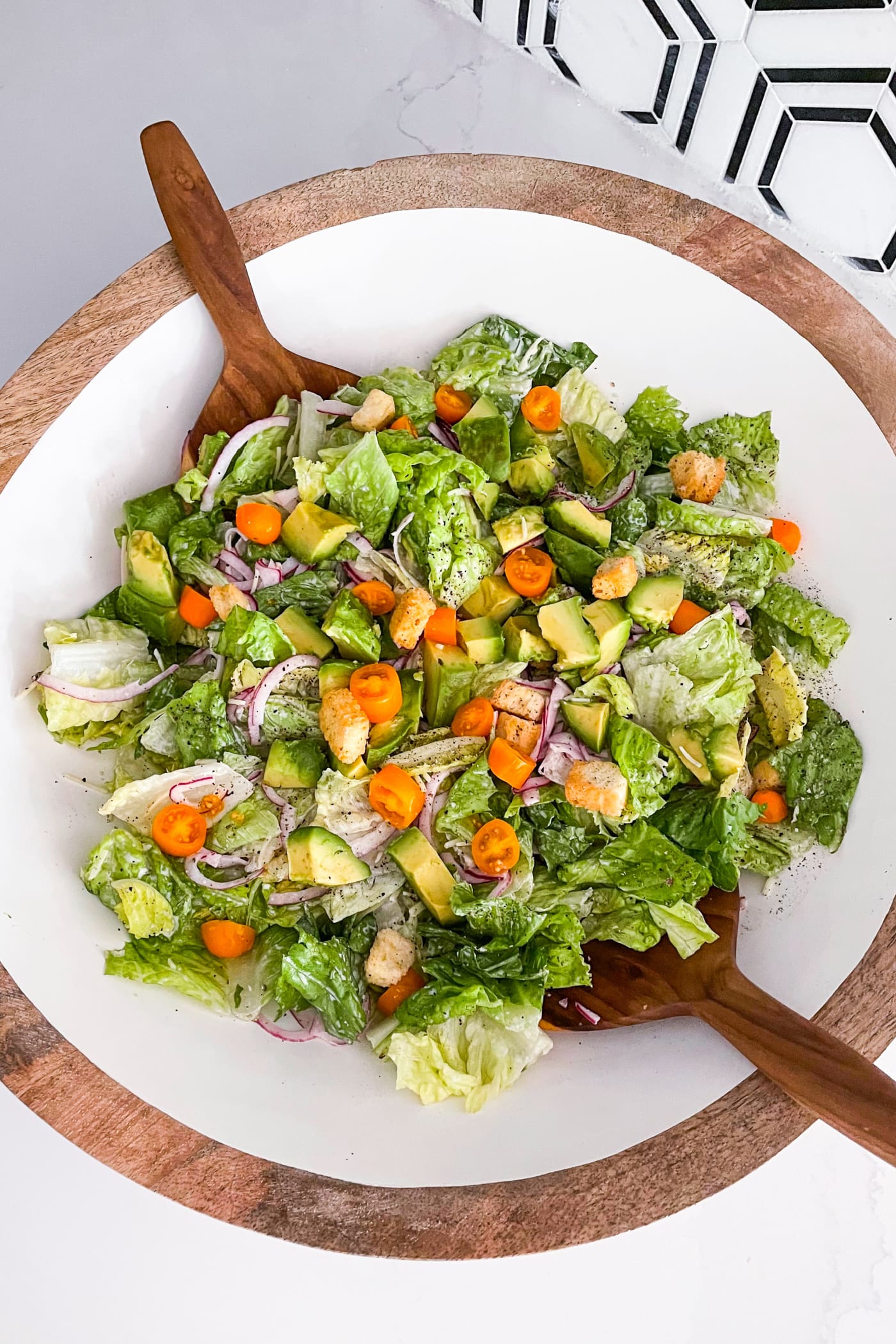 Caesar Salad in a Bag Hack Reluctant Entertainer