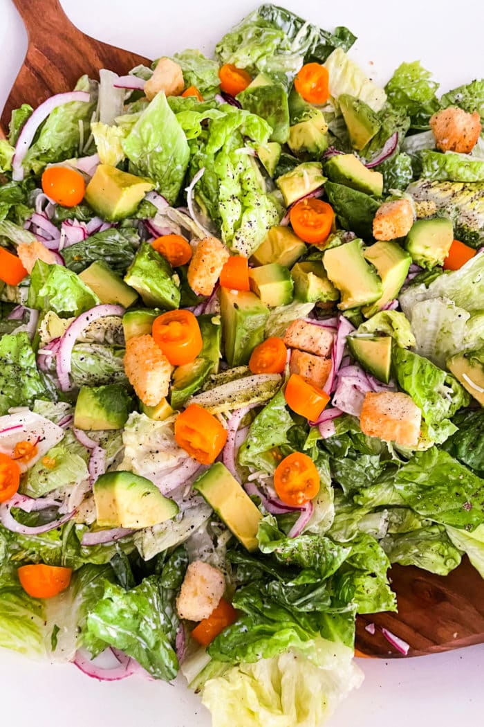 Caesar Salad in a Bag Hack Reluctant Entertainer