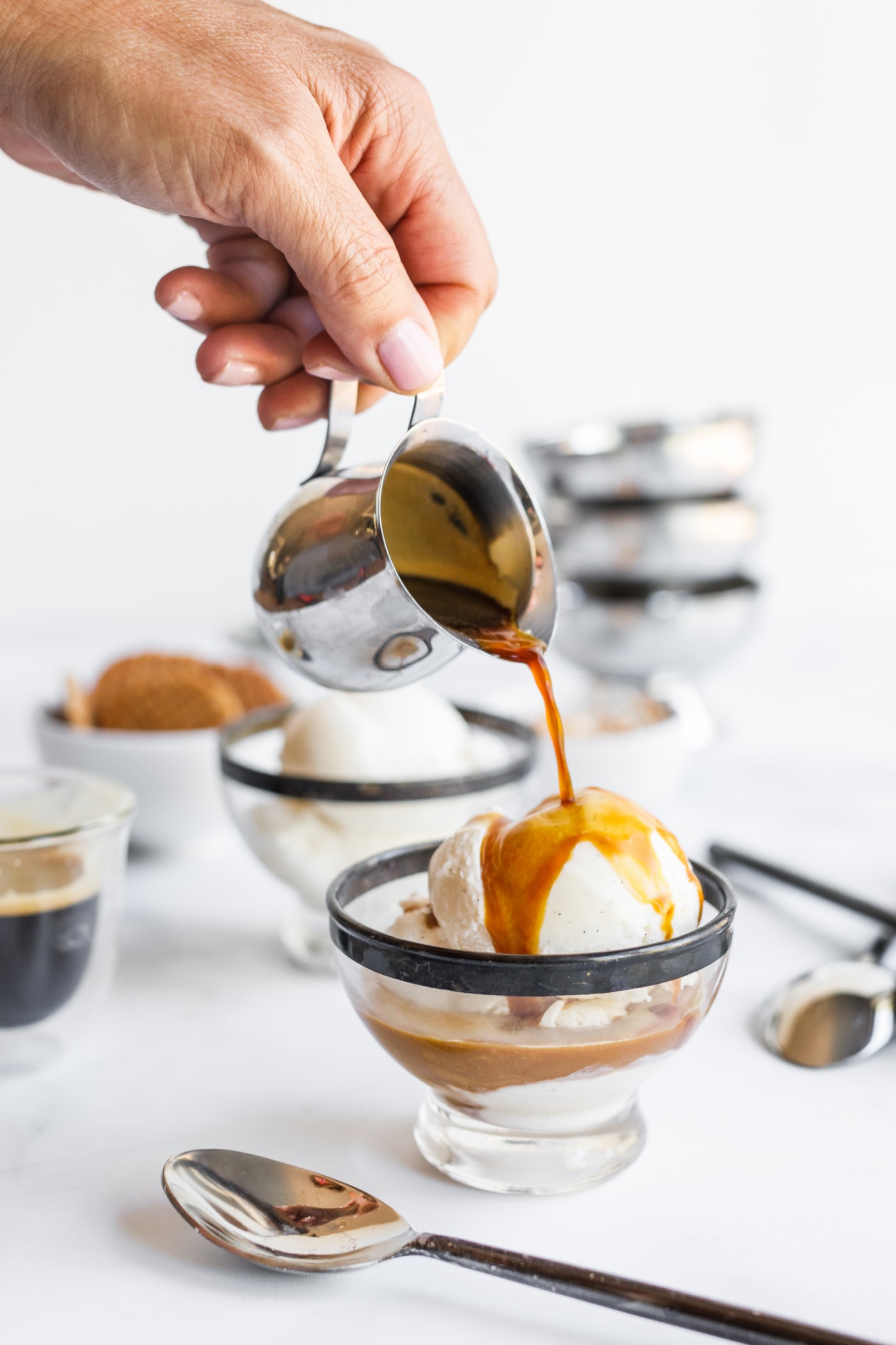 Coffee Affogato With Vanilla Ice Cream Reluctant Entertainer