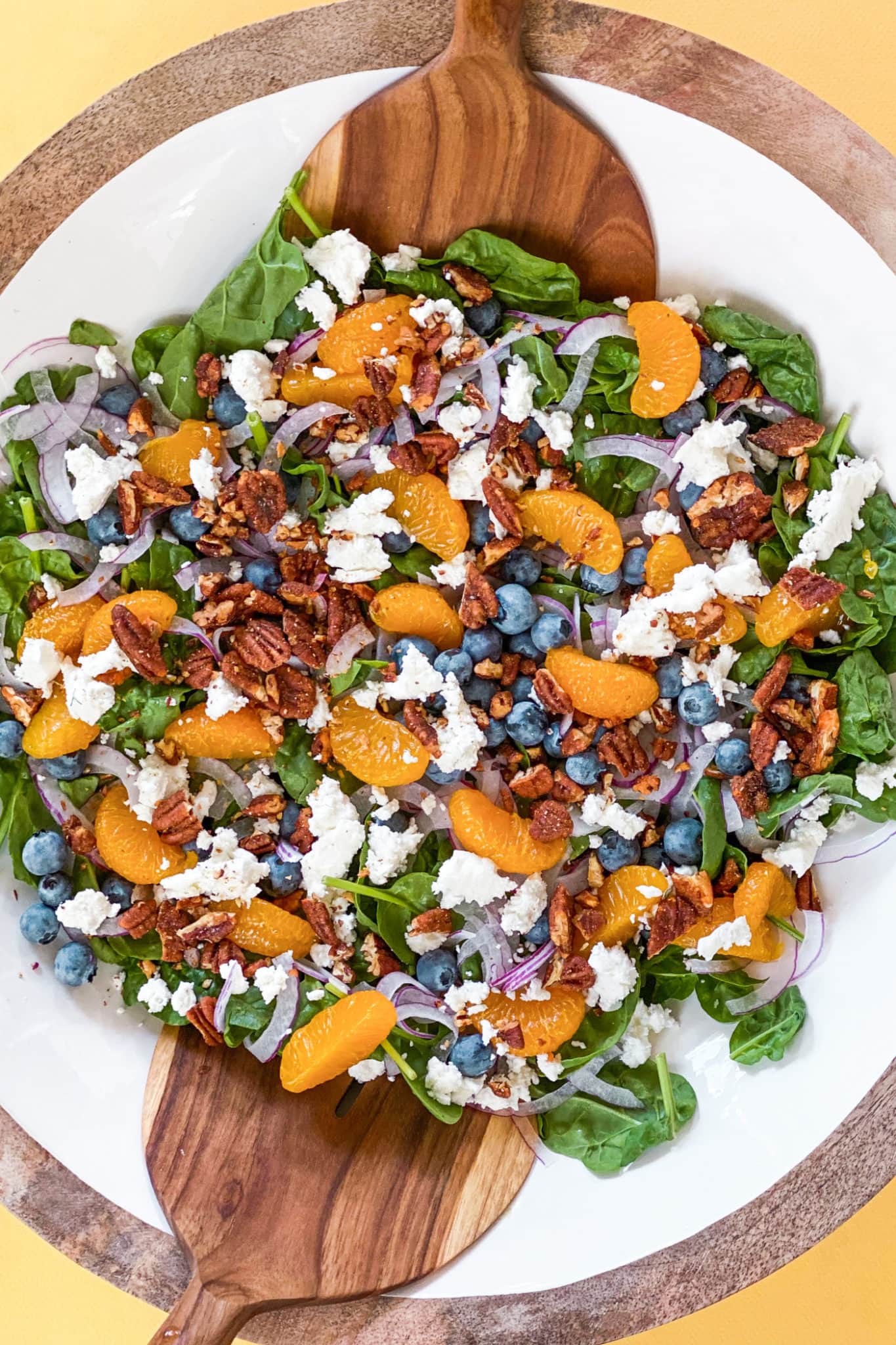 Best Blueberry Spinach Salad Reluctant Entertainer