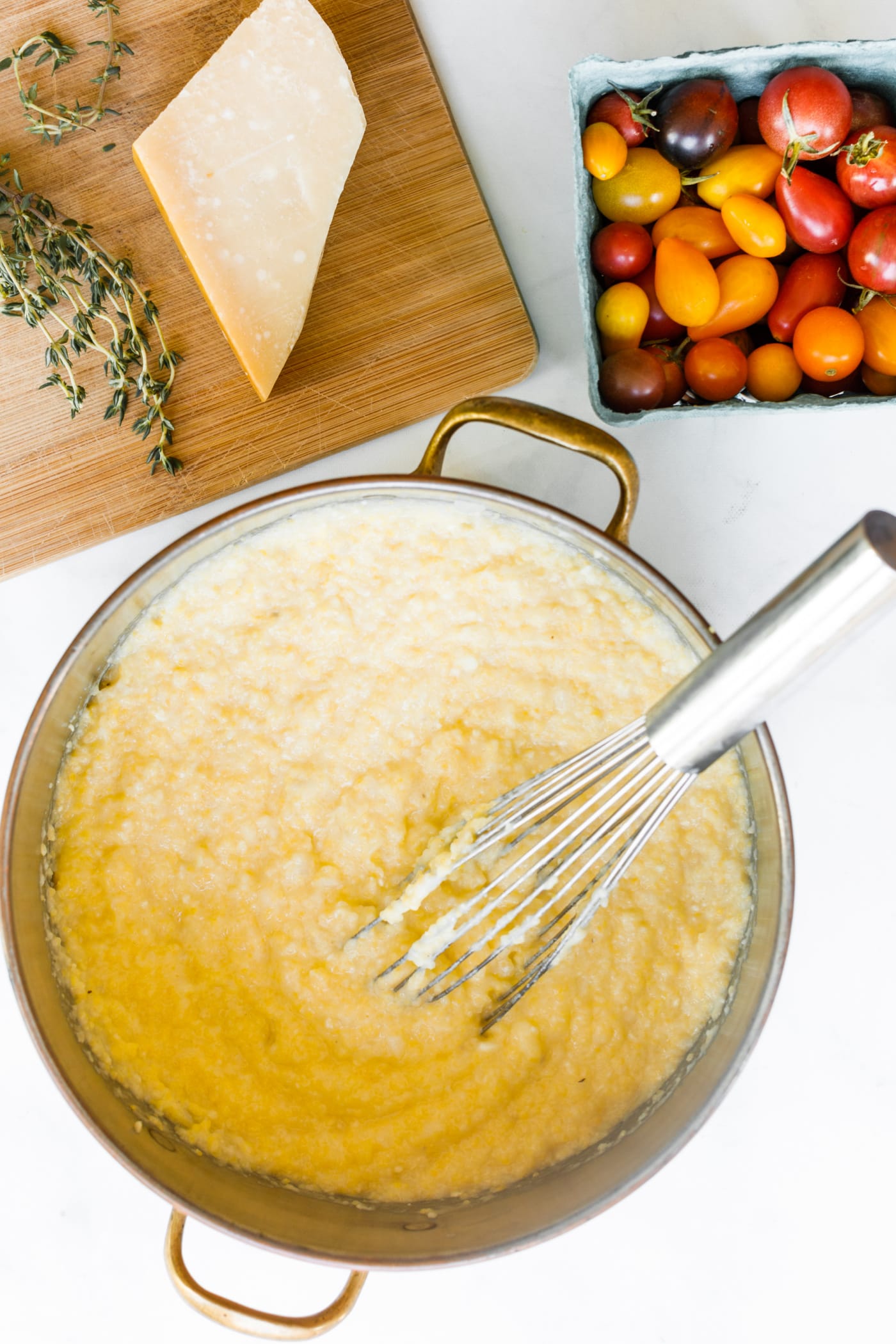 Cheesy Garlic Polenta Recipe Reluctant Entertainer