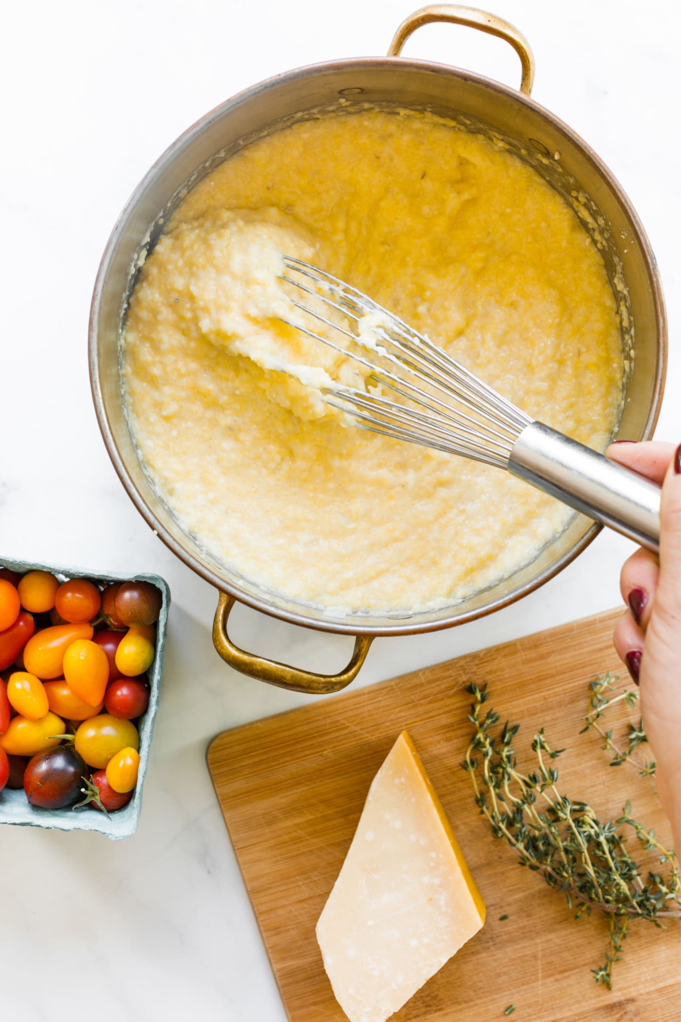 Cheesy Garlic Polenta Recipe Reluctant Entertainer