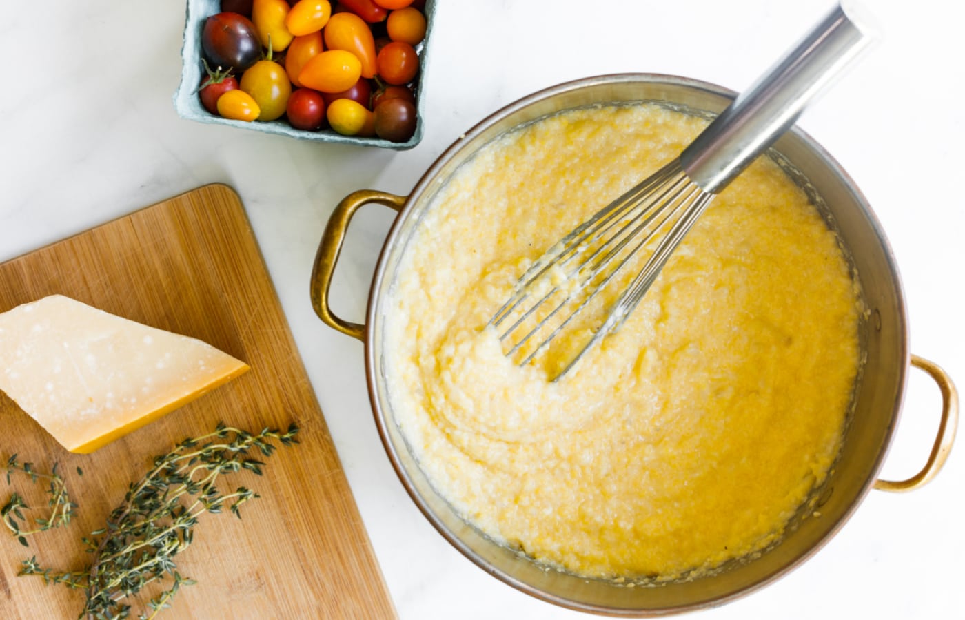 Cheesy Garlic Polenta Recipe Reluctant Entertainer