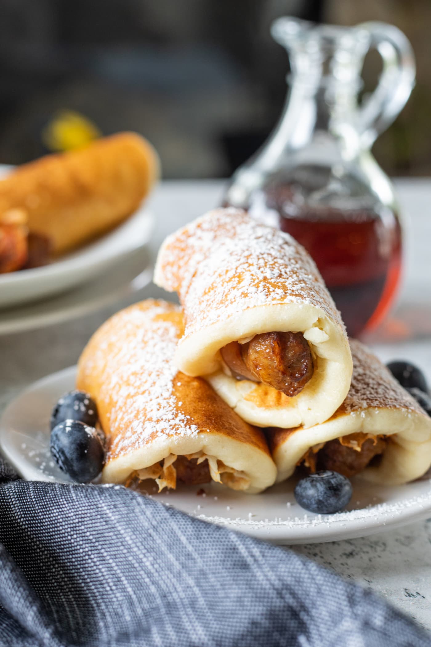 Buttermilk Pancake Pigs in a Blanket Reluctant Entertainer