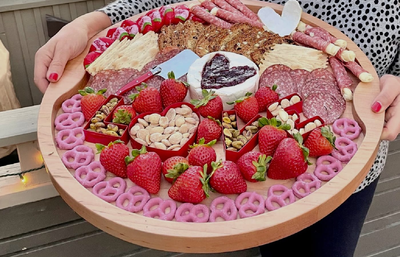 BrieFilled Heart Charcuterie Board Reluctant Entertainer