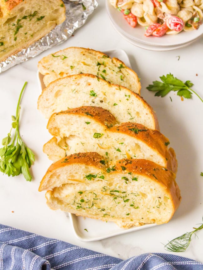Hot Herb Bread Recipe Reluctant Entertainer