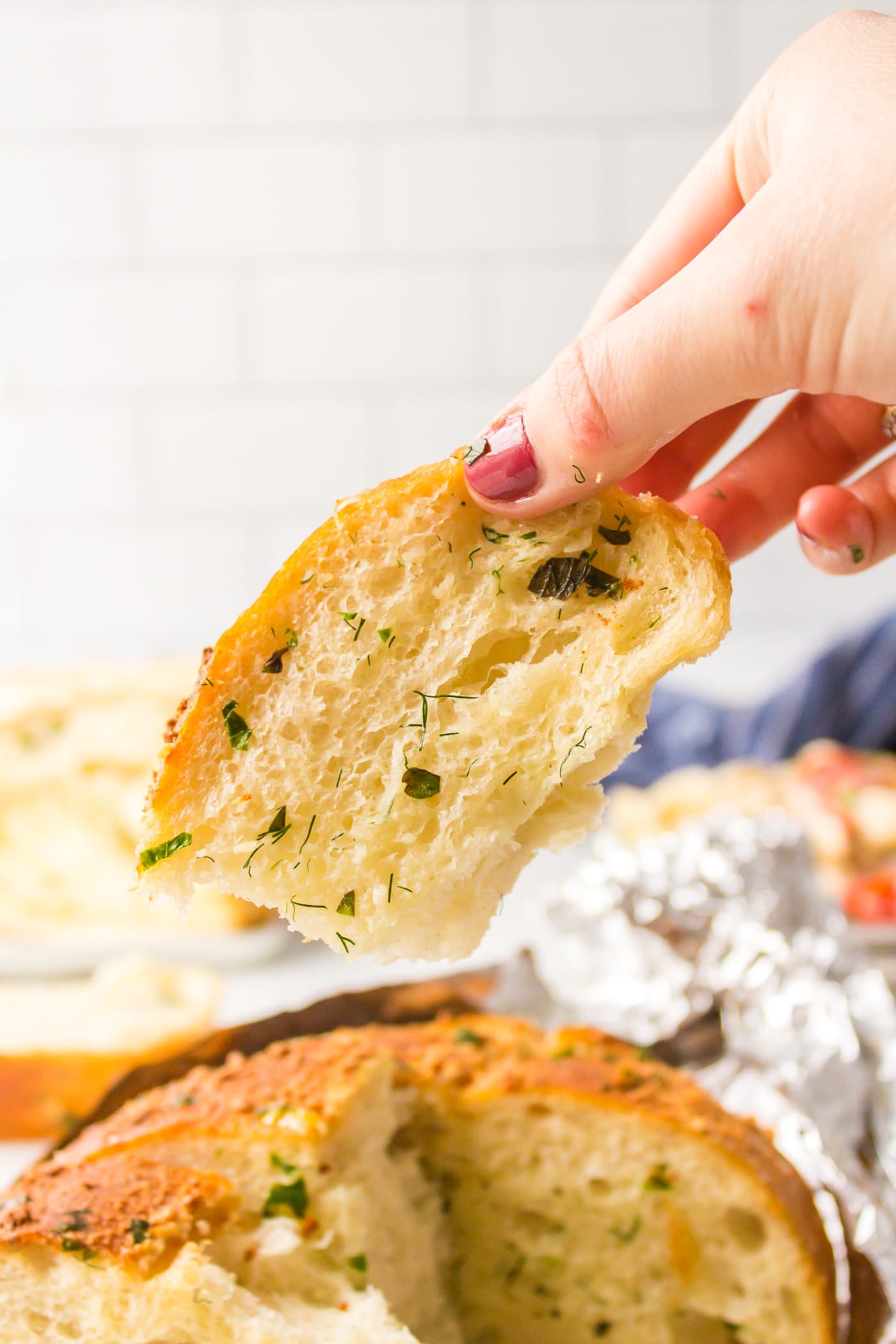 Hot Herb Bread Recipe Reluctant Entertainer