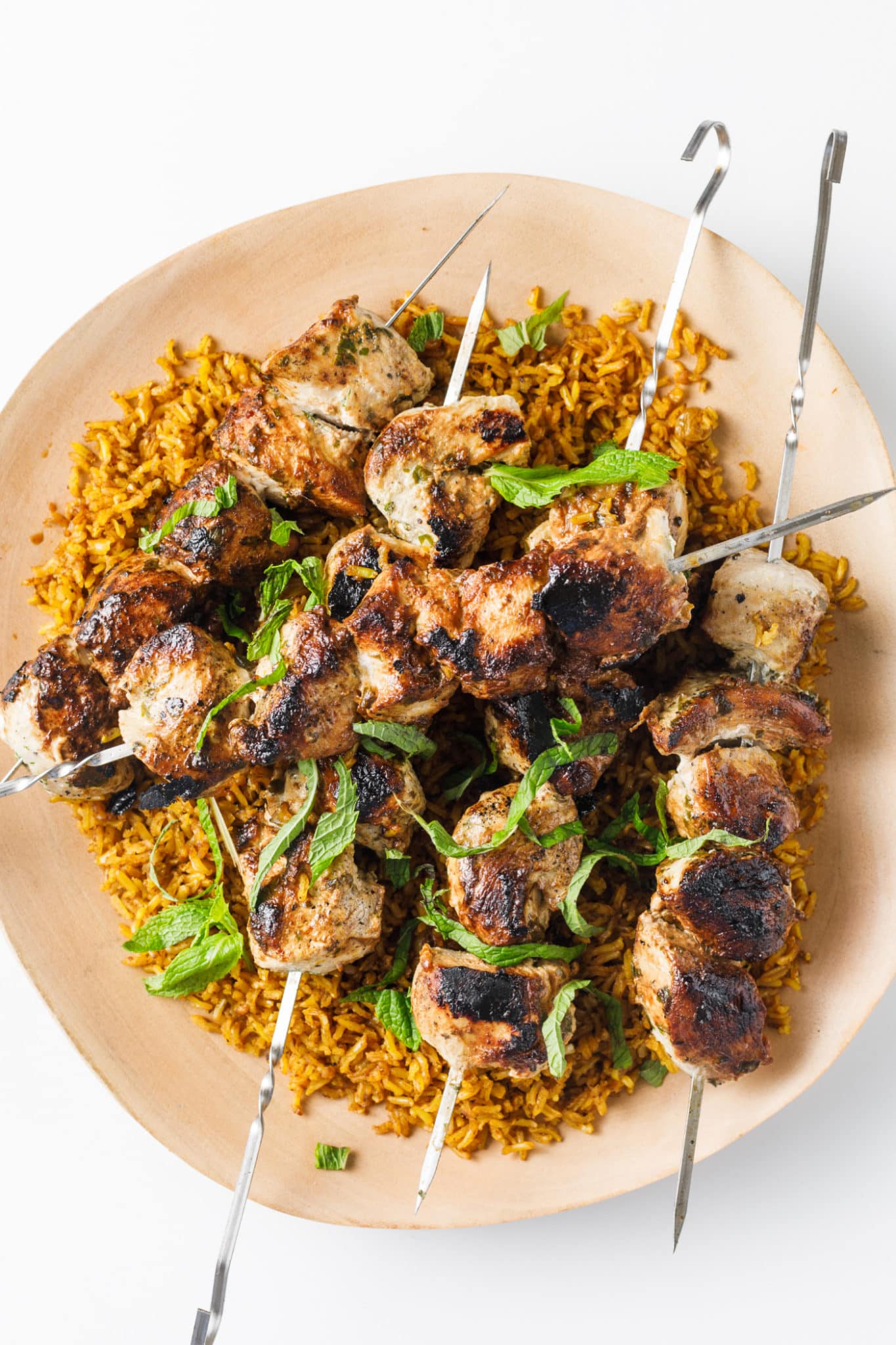 Lemon Basil Chicken Kebabs Reluctant Entertainer