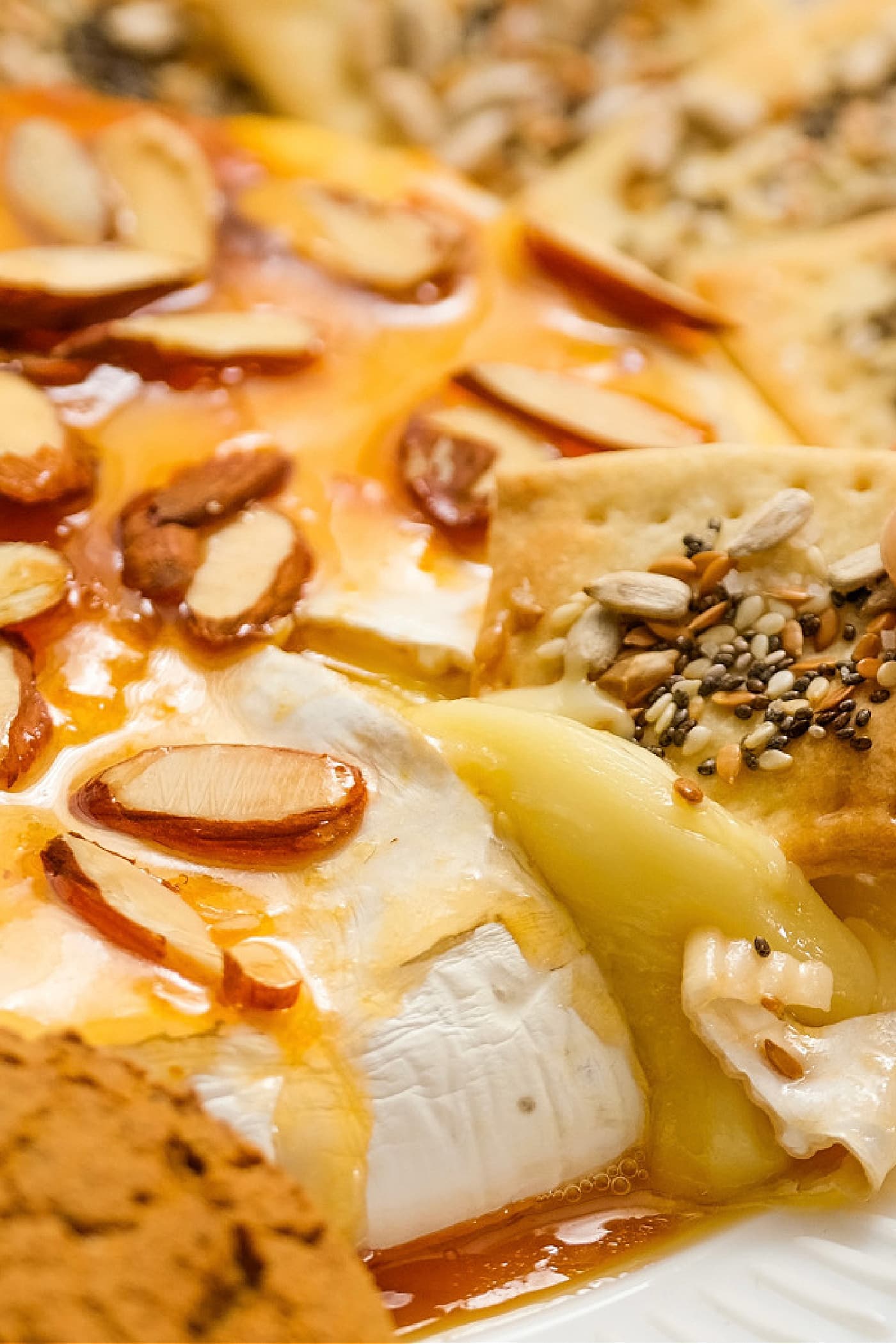 Baked Brie with Peach Jam Reluctant Entertainer