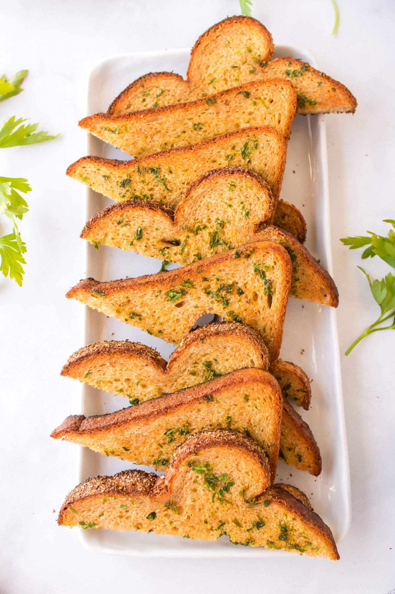How To Make Garlic Bread with Regular Bread Reluctant Entertainer