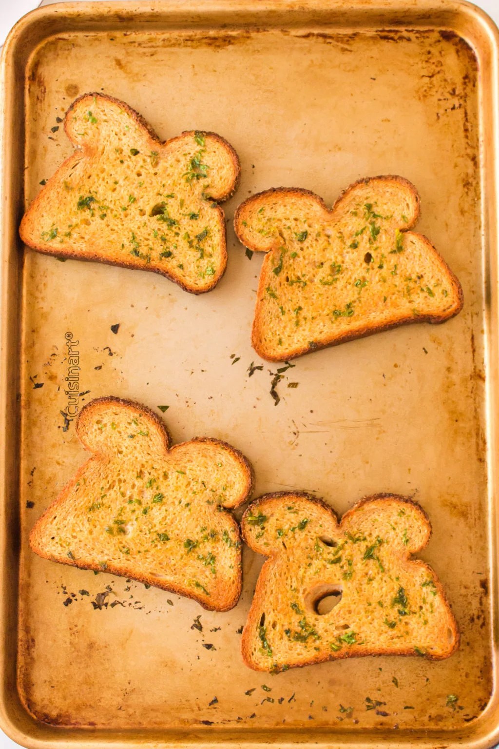 How To Make Garlic Bread with Regular Bread Reluctant Entertainer