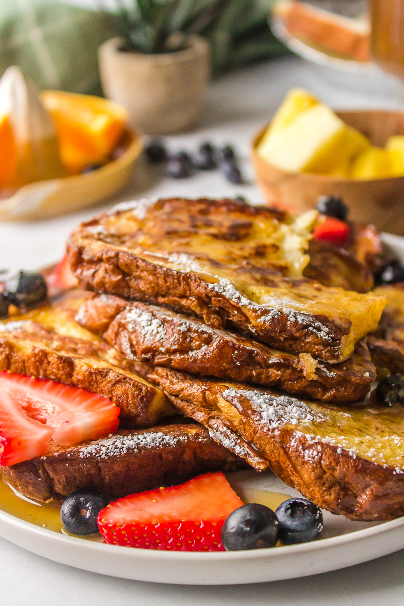Hawaiian French Toast Reluctant Entertainer