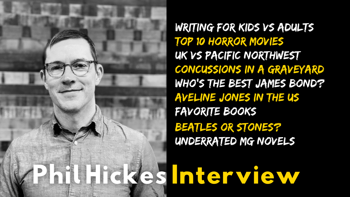 Interview With Phil Hickes, Author of The Haunting of Aveline Jones Reluctant Reader Books