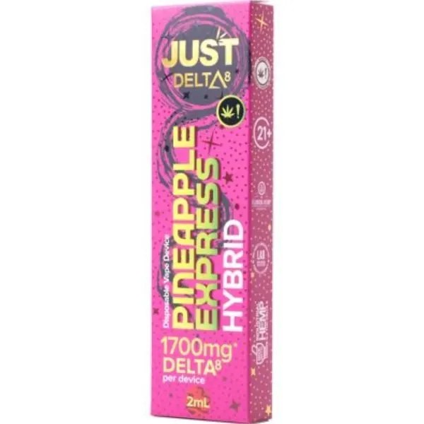 Just Delta 8 Disposables 1700mg Pineapple Express RELVA Cannabis Store & Cannabis Dispensary