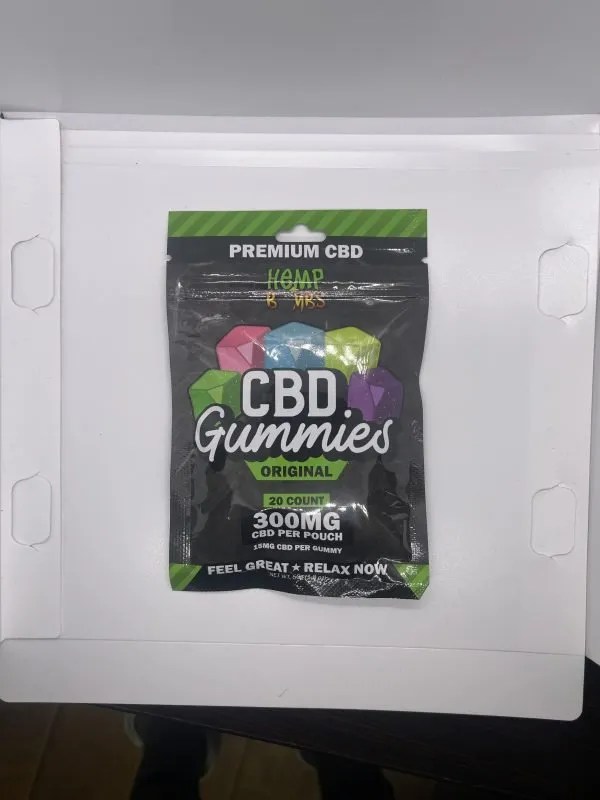 Hemp Bombs CBD Gummies Original 300MG RELVA Cannabis Store & Cannabis