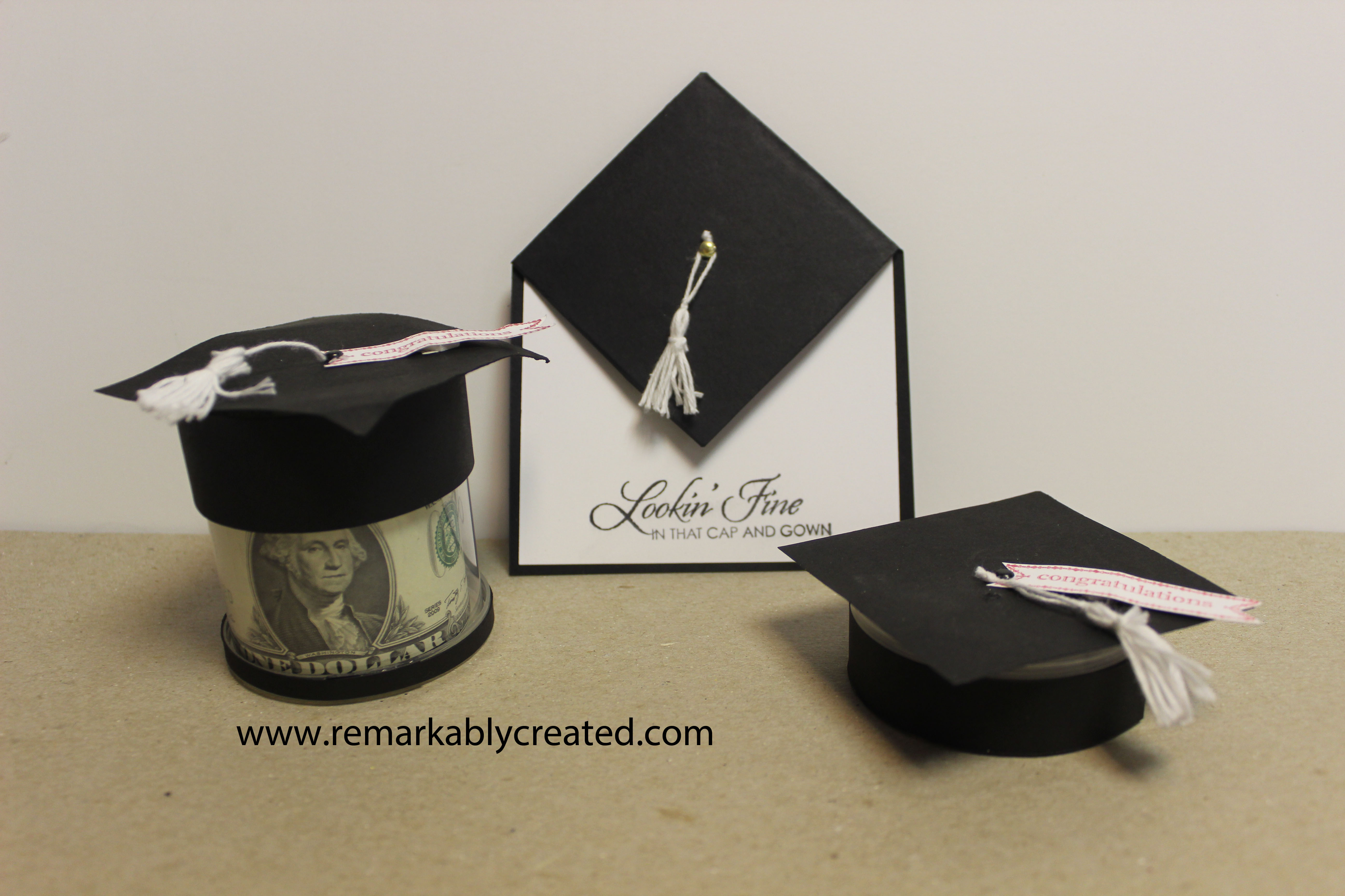 Quick & Easy DIY Graduation favors RemARKably Created Papercrafting
