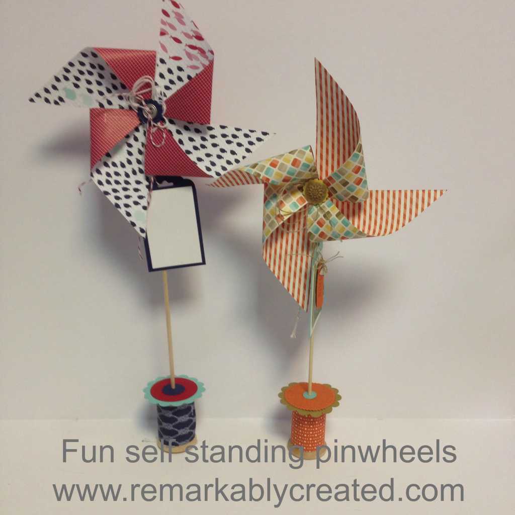 How to make a standing Pinwheel Party Decoration RemARKably Created