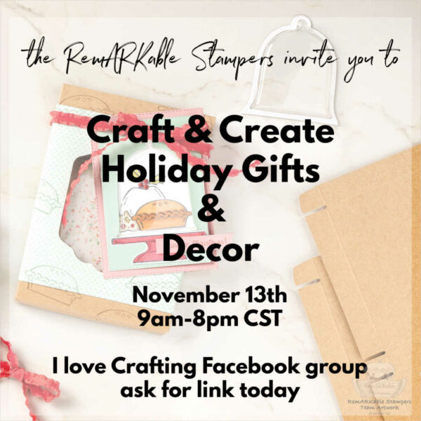 You're Invited to a Virtual Stampin' UP! Craft Party RemARKably