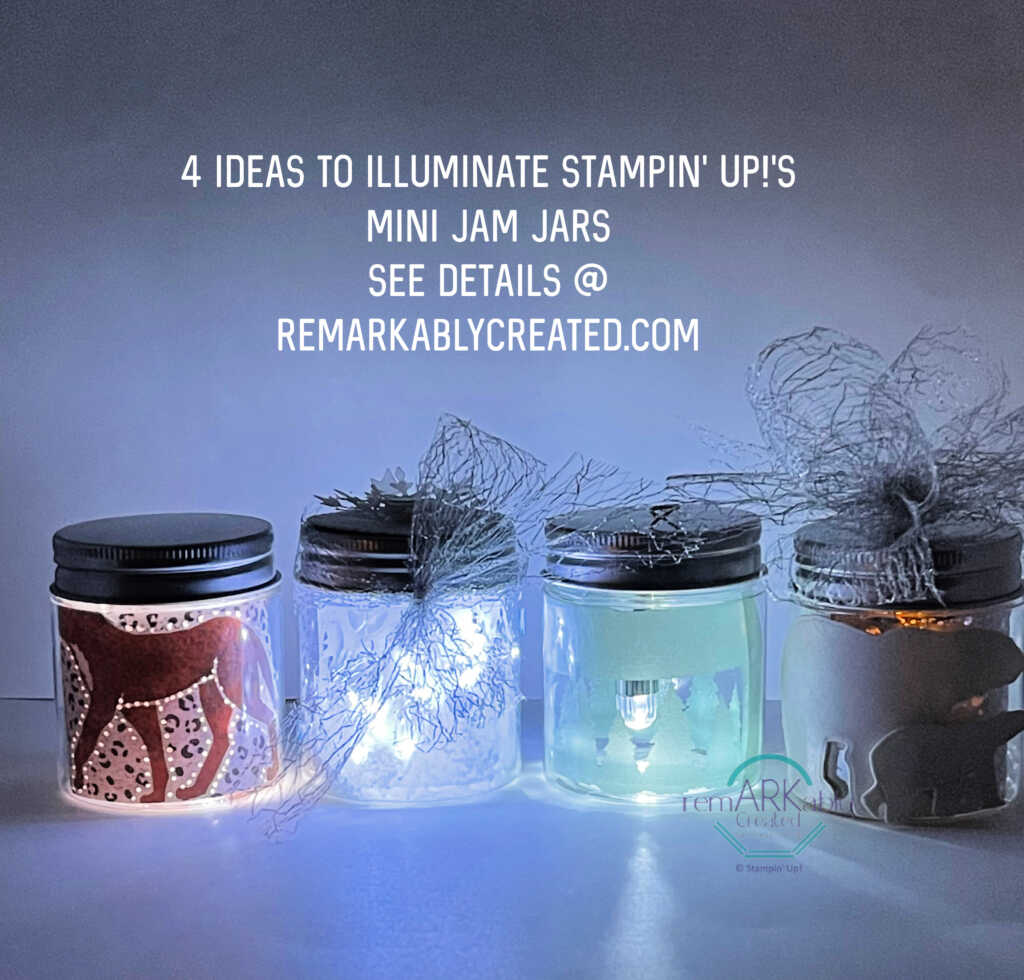 35 Ideas to Fill Stampin' UP!'s Mini Jam Jars Part 1 RemARKably
