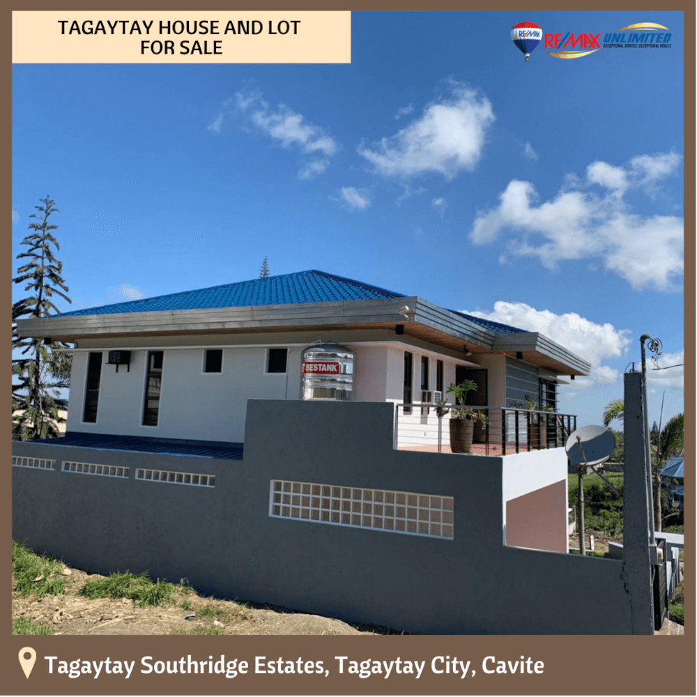 PD0469 Tagaytay Southridge Estates House and Lot For Sale Remax