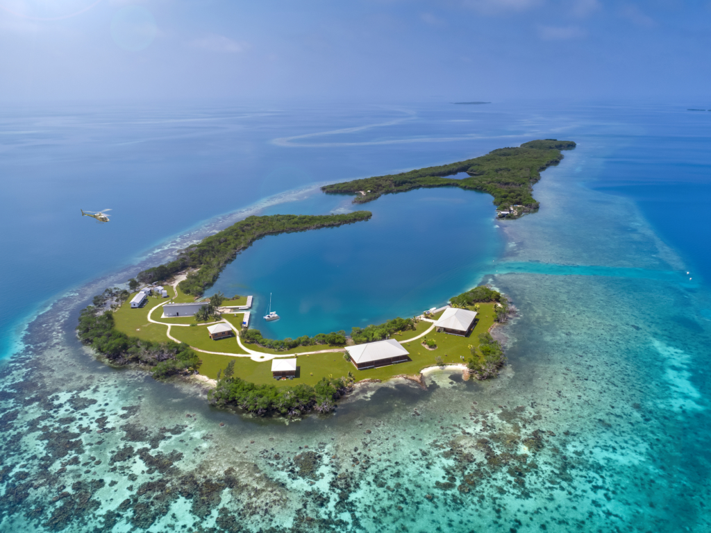 SOLD — North Saddle Caye Luxury Private Island Estate For Sale