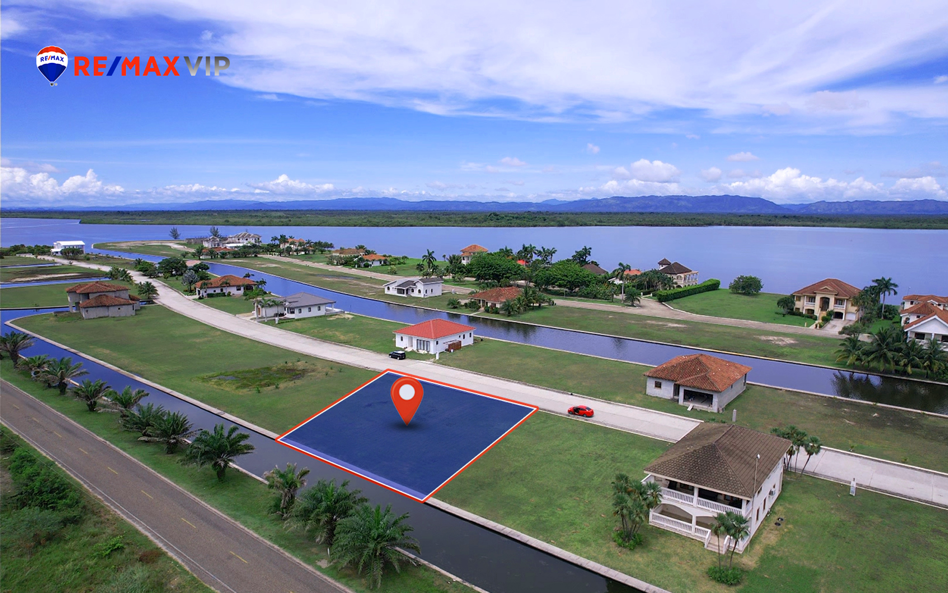 Stunning Canal Lot With Ocean And Mountain Views — Remax VIP Belize