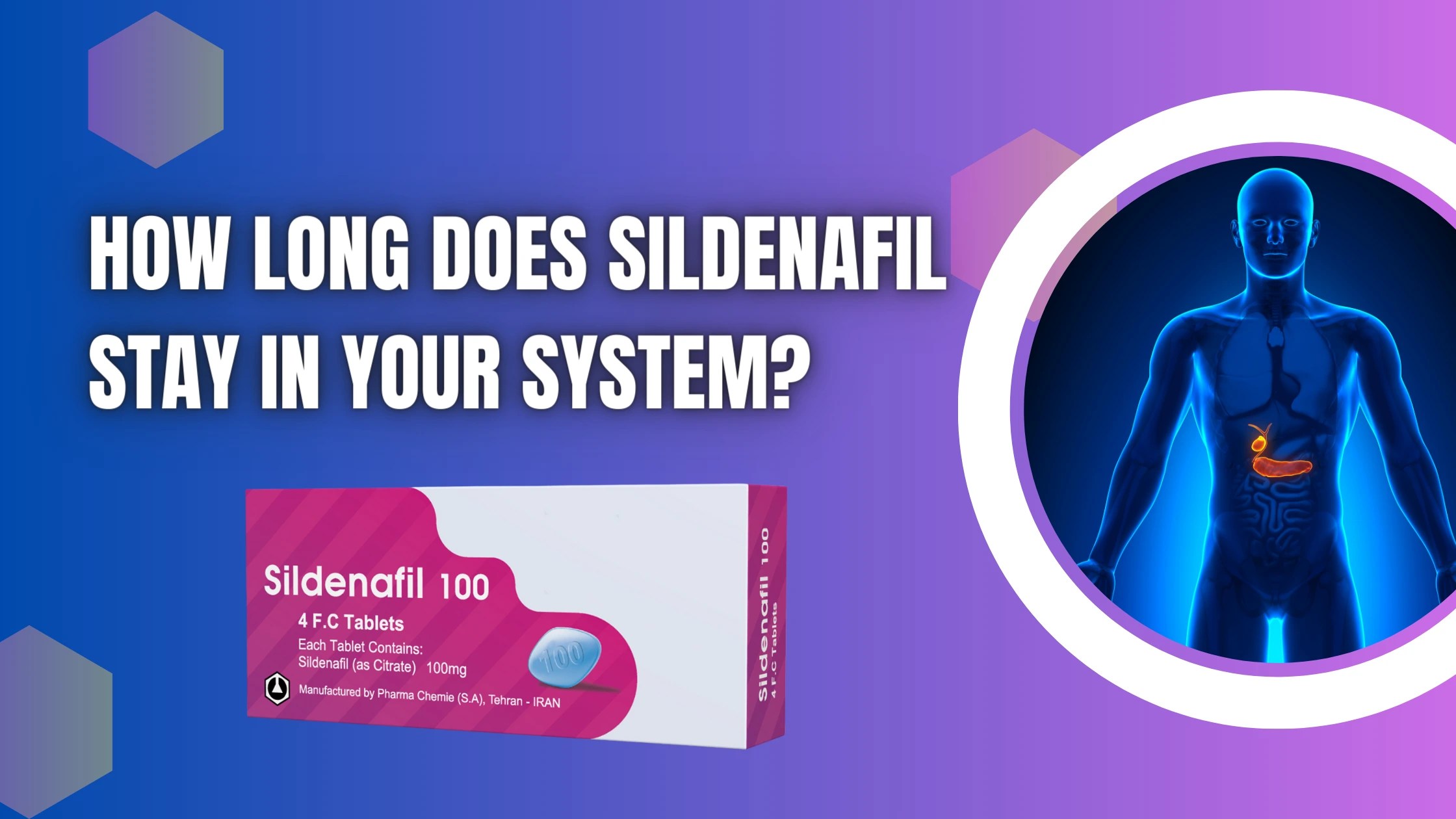 How Long Does Sildenafil Last And Stay In Your System?