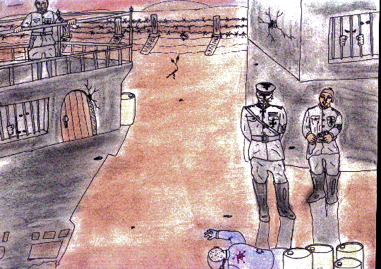 Imagine Art Gallery Room 2 Student's art about the Holocaust The Holocaust History A