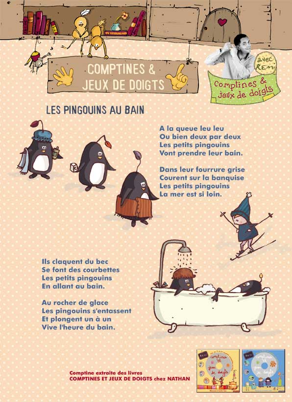 Les fiches REMI Comptines et Jeux de Doigts
