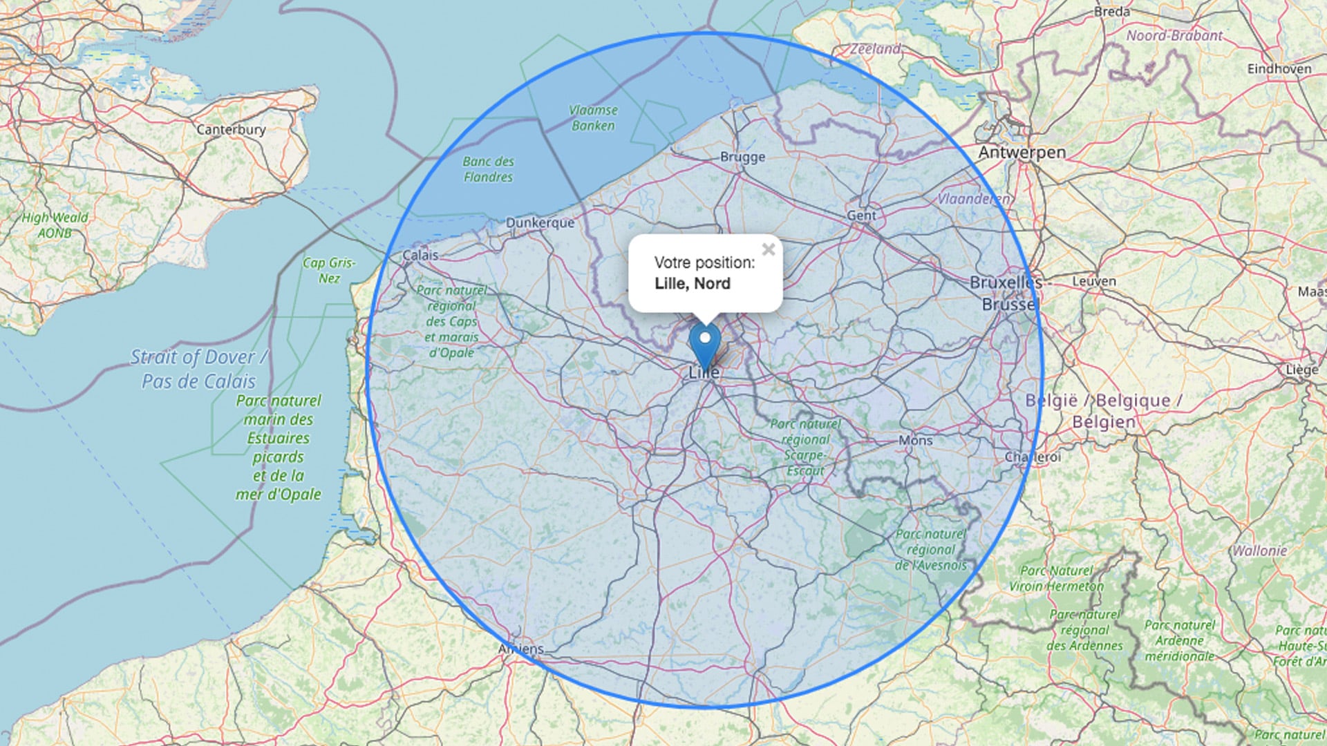 Rayon 10Km Autour De Chez Moi / Rayon 20 Km Autour De Chez