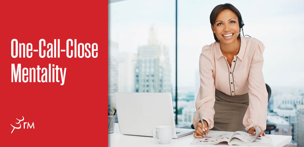 The OneCallClose Mentality ReminderMedia