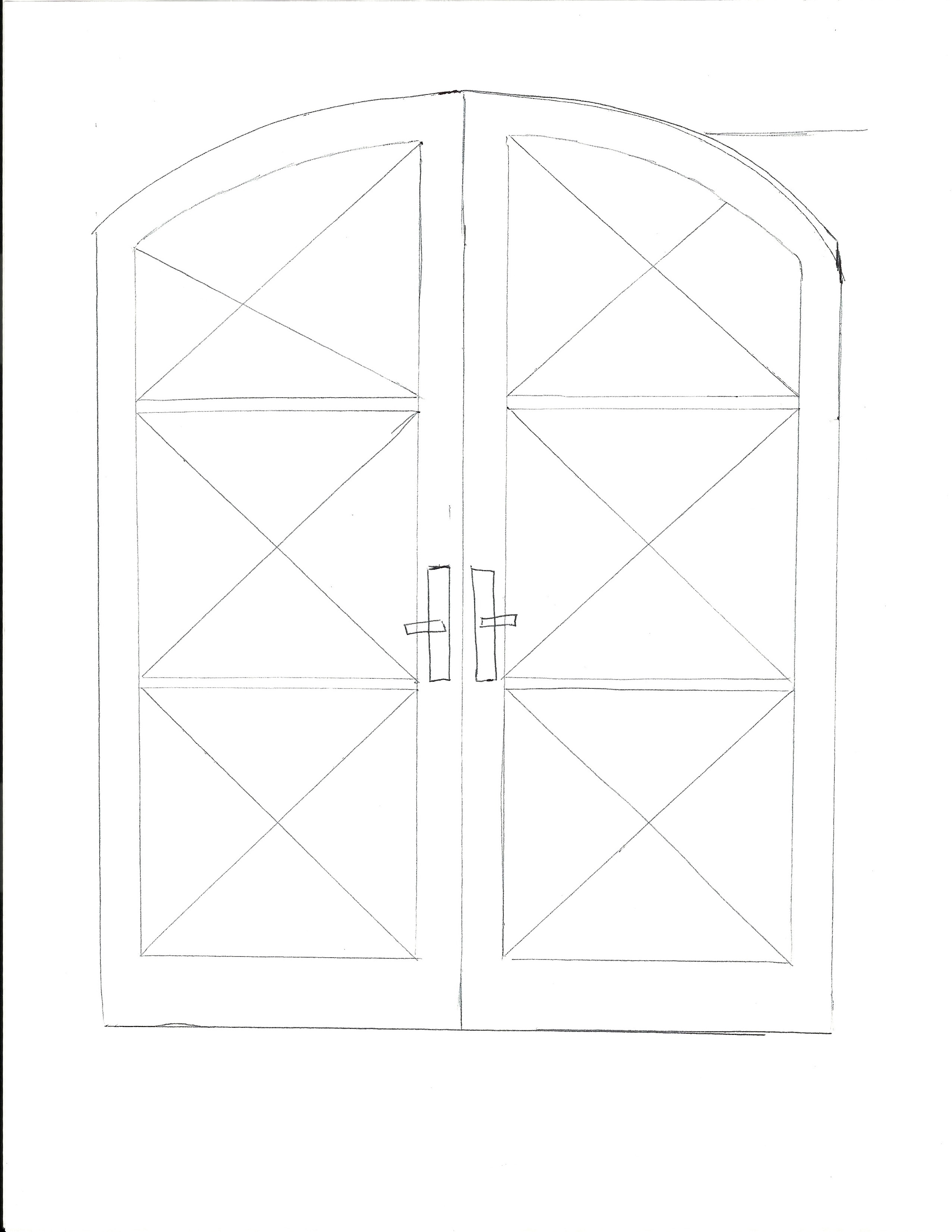 front door drawing Remington Avenue